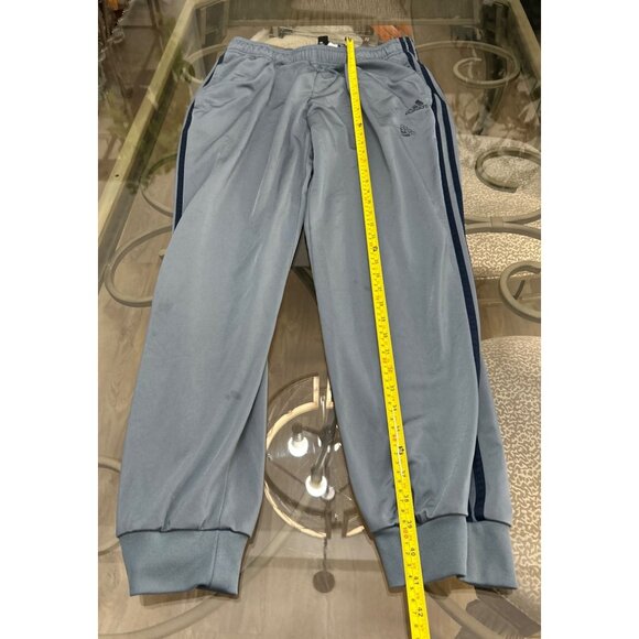 Adidas Mens Gray Track Pants XL Polyester Spandex Elastic Waistband Joggers - Picture 8 of 8